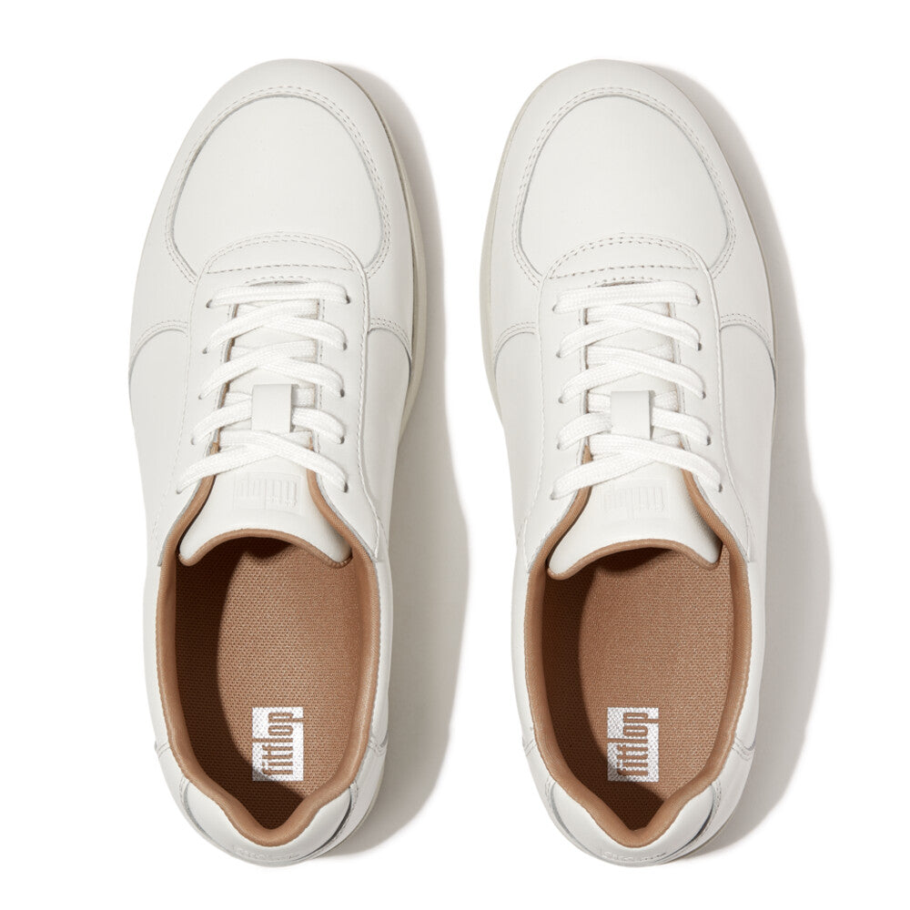 fitflop rally sneaker white