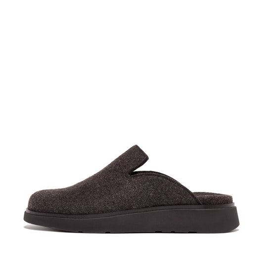 FitFlop Gen-FF e01 Mens Felt Mules Black