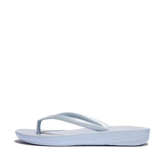 FitFlop iQushion Pearlized Thongs Blue