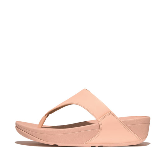 Fitflop Lulu Leather Toe Post Blush