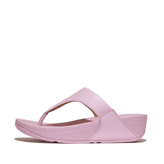 Fitflop Lulu Leather Toe Post Wild Lilac