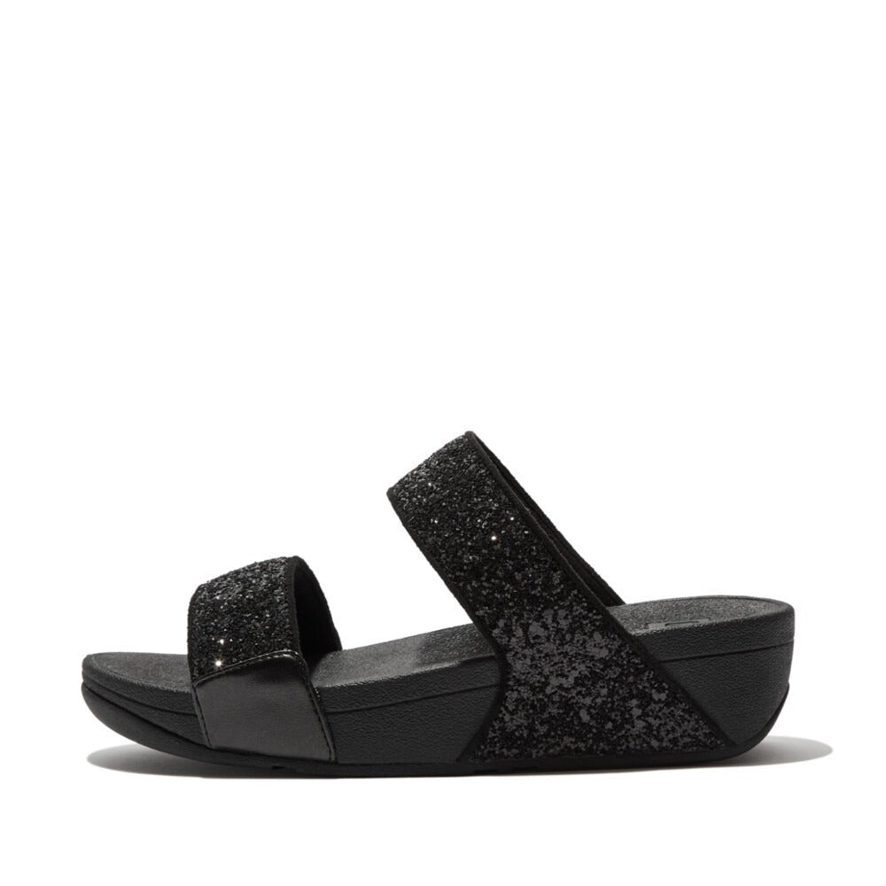 Fitflop lulu online shimmer black