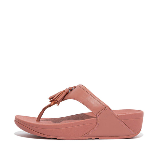 FitFlop Lulu Tassel Toe Post Sandals Pink
