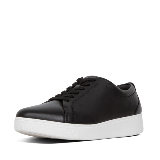 FitFlop Rally Leather Sneakers Black